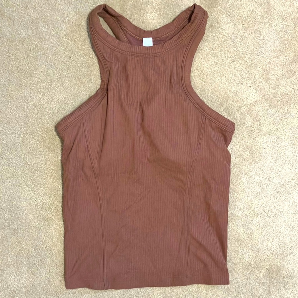 Only worn once Lulu Lemon running top